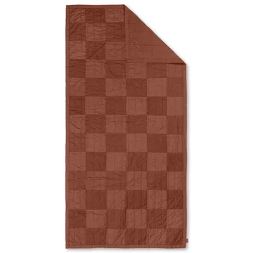 Plaid trapuntato Duo 90x187 cm - Red brown tonal - Ferm Living