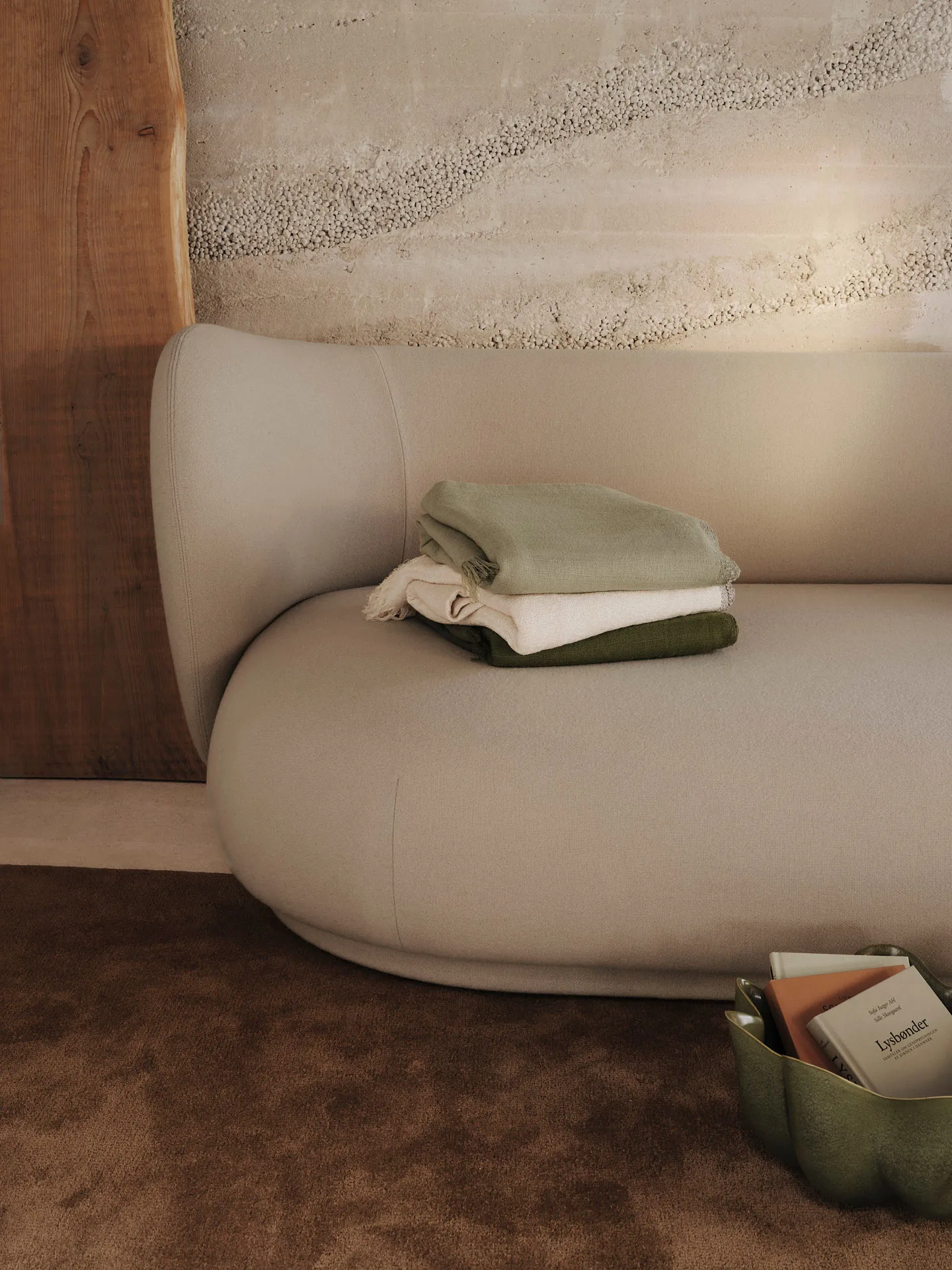 Plaid Weaver 120x170 cm, Grey green Ferm Living