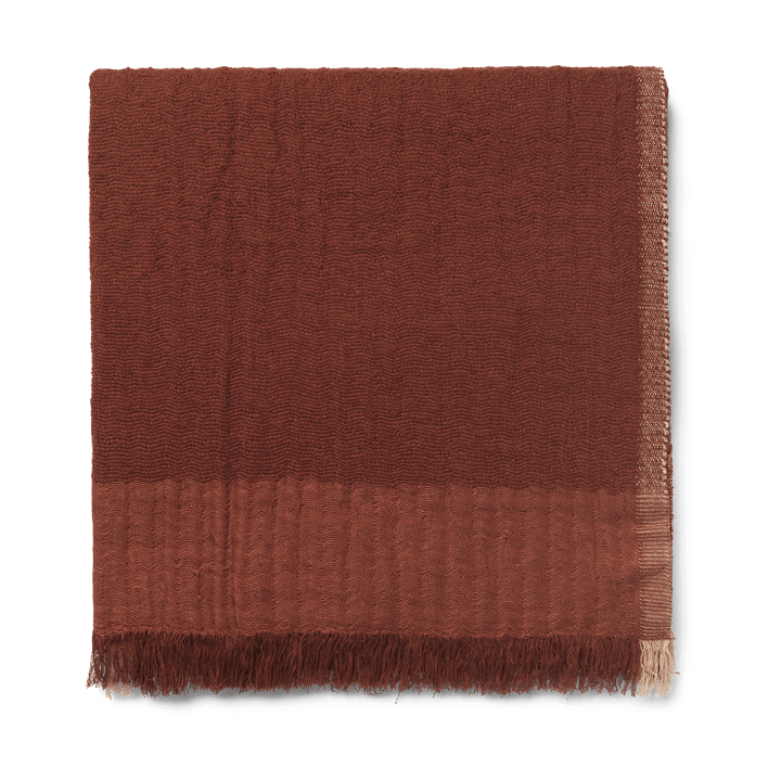 Plaid Weaver 120x170 cm - Marrone Rosso - Ferm LIVING