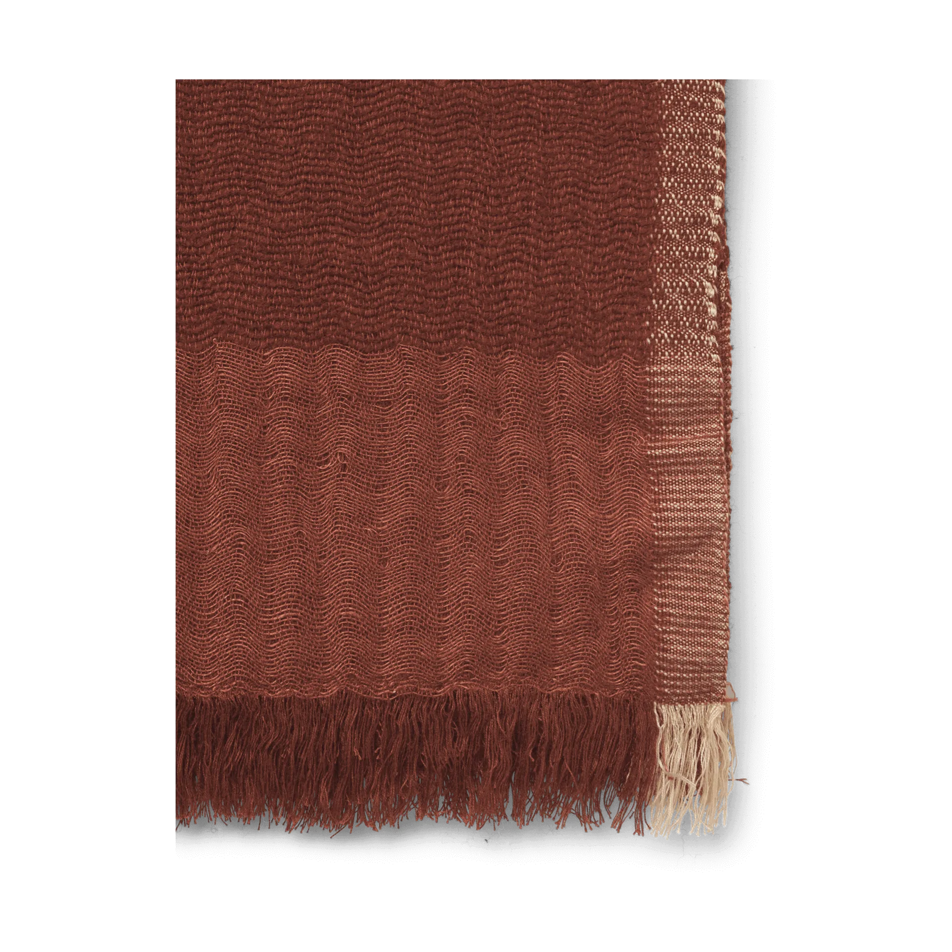 Plaid Weaver 120x170 cm, Marrone Rosso Ferm Living