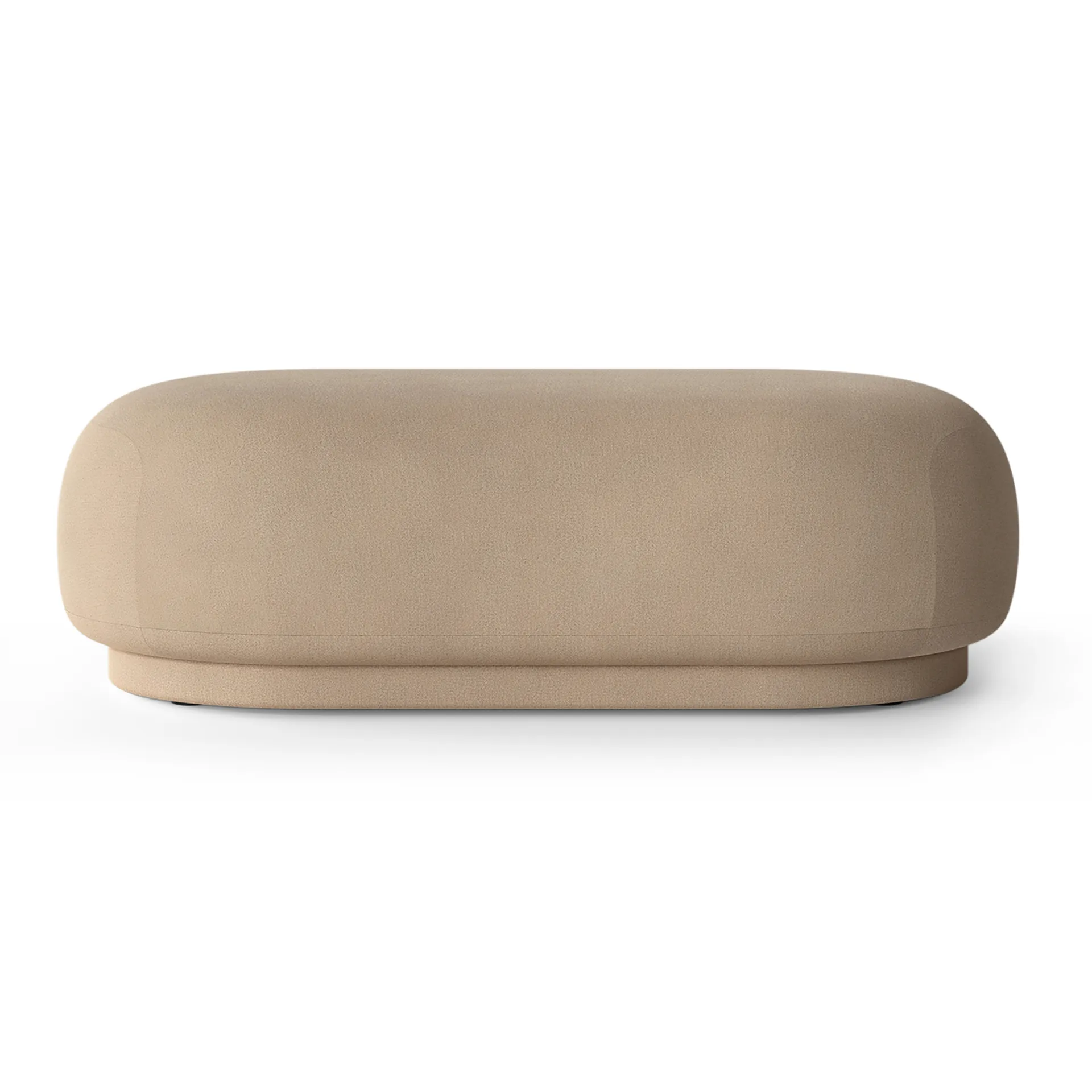 Poggiapiedi Rico, Brushed sand Ferm Living