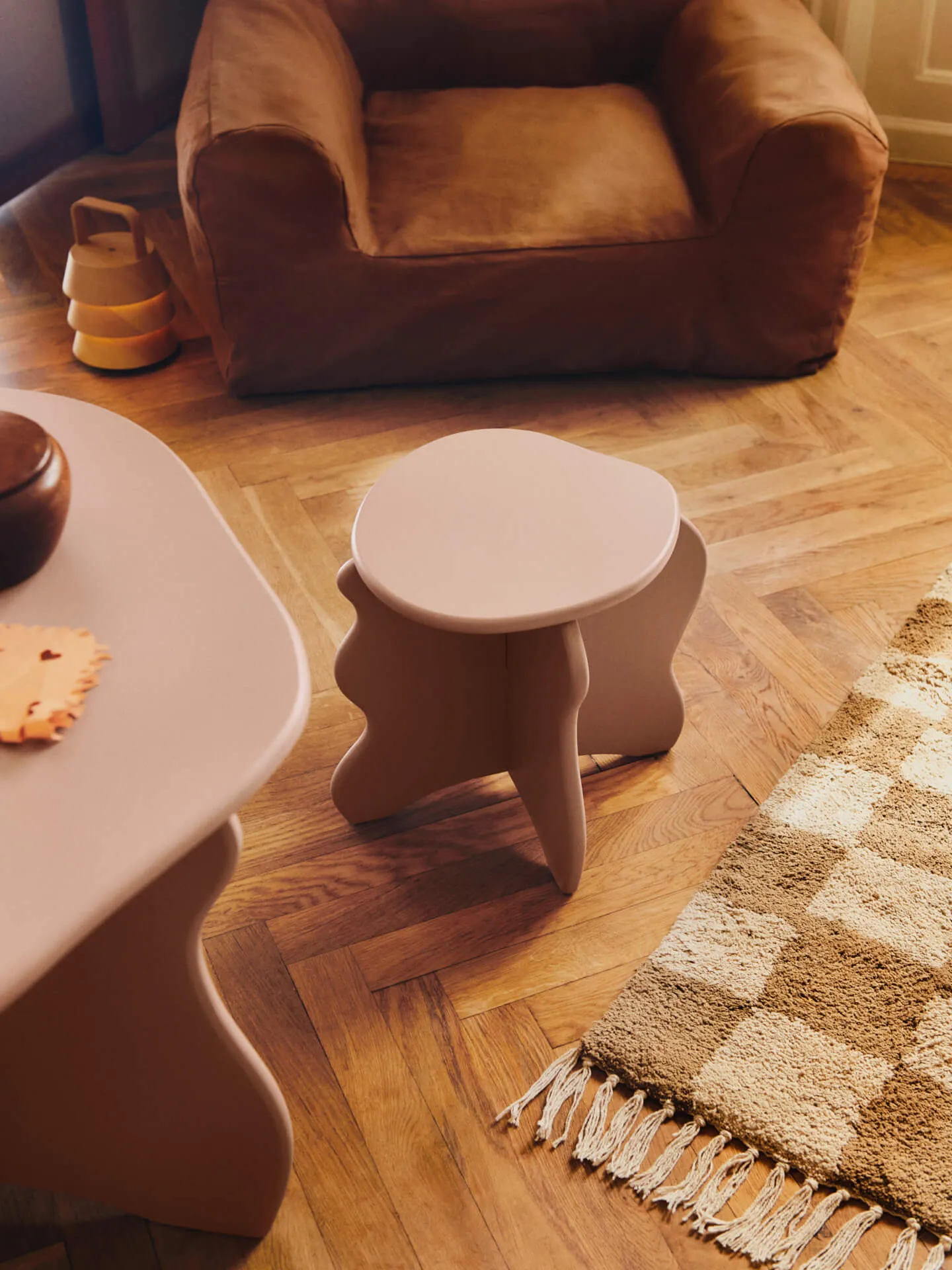 Poltrona Billow bean bag, Tan Ferm Living