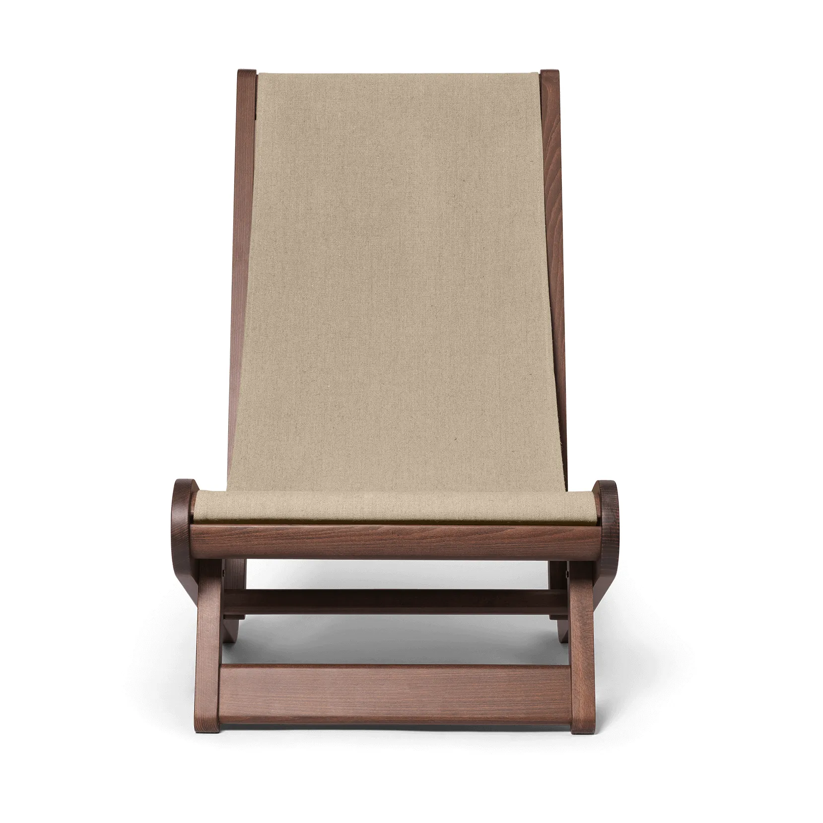 Poltrona lounge Hemi, Dark stained, natural Ferm Living