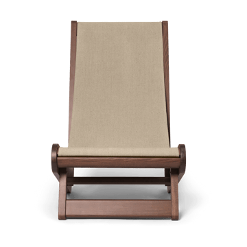 Poltrona lounge Hemi - Dark stained, natural - Ferm Living