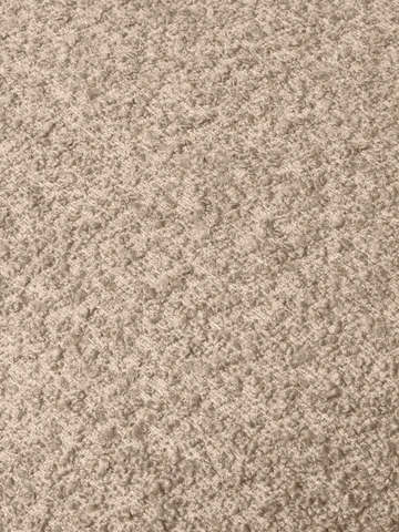 Poltrona lounge Orbo - Raw bouclé - Natural - Ferm Living