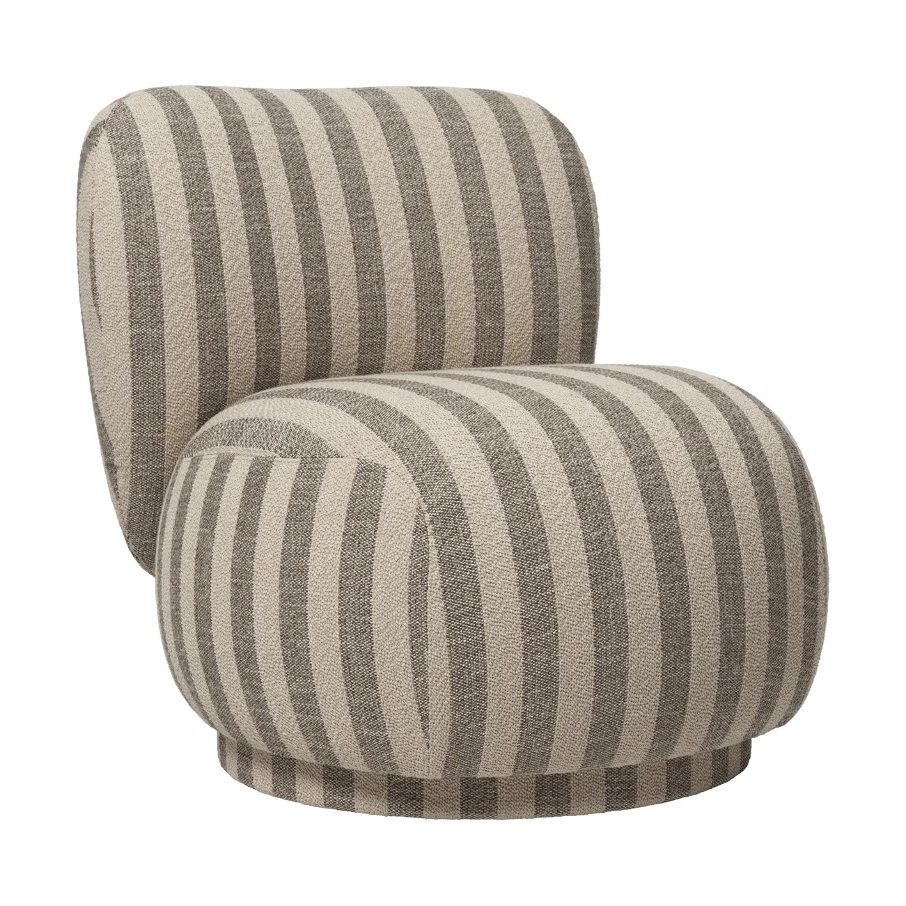 Poltrona lounge Rico piccolo, Louisiana, Sand-off-white Ferm Living