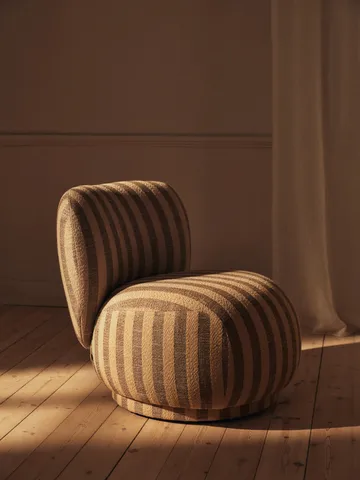 Poltrona lounge Rico piccolo - Louisiana, Sand-off-white - Ferm Living