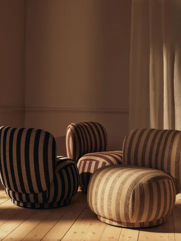 Poltrona lounge Rico piccolo - Louisiana, Sand-off-white - Ferm Living