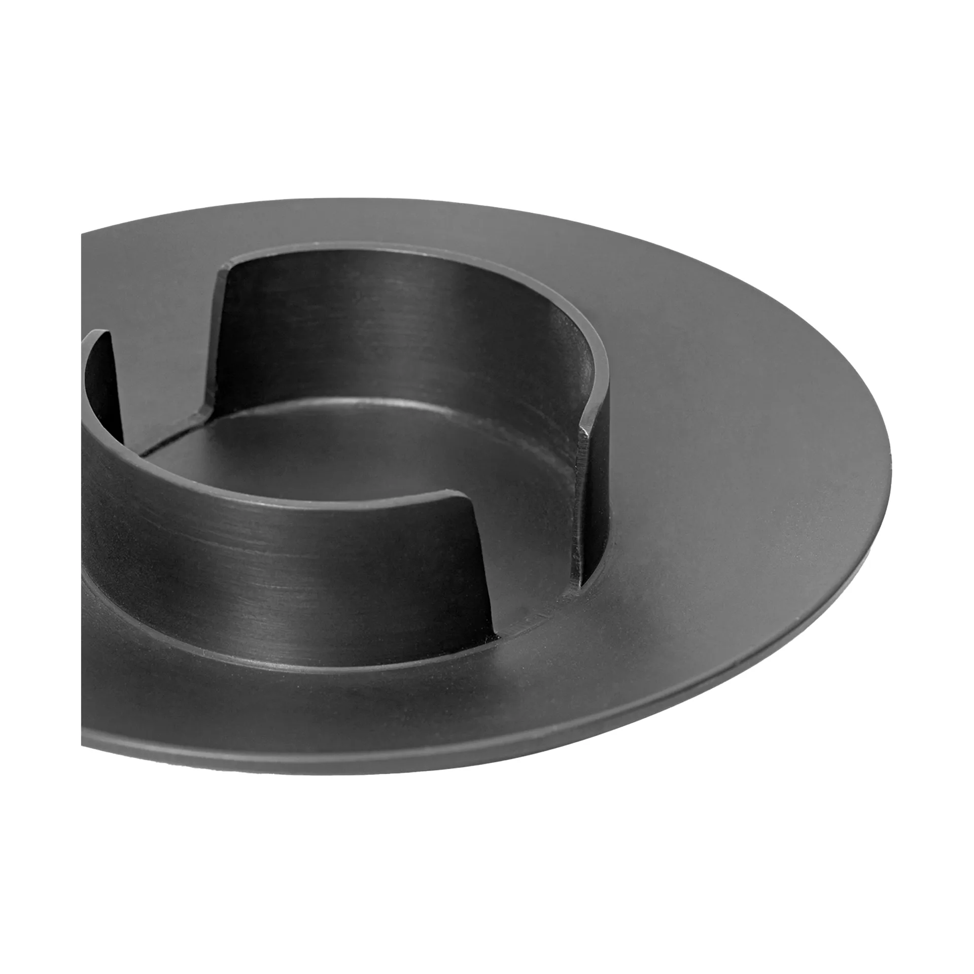 Portacandela a blocco Block, Ottone nero Ferm Living