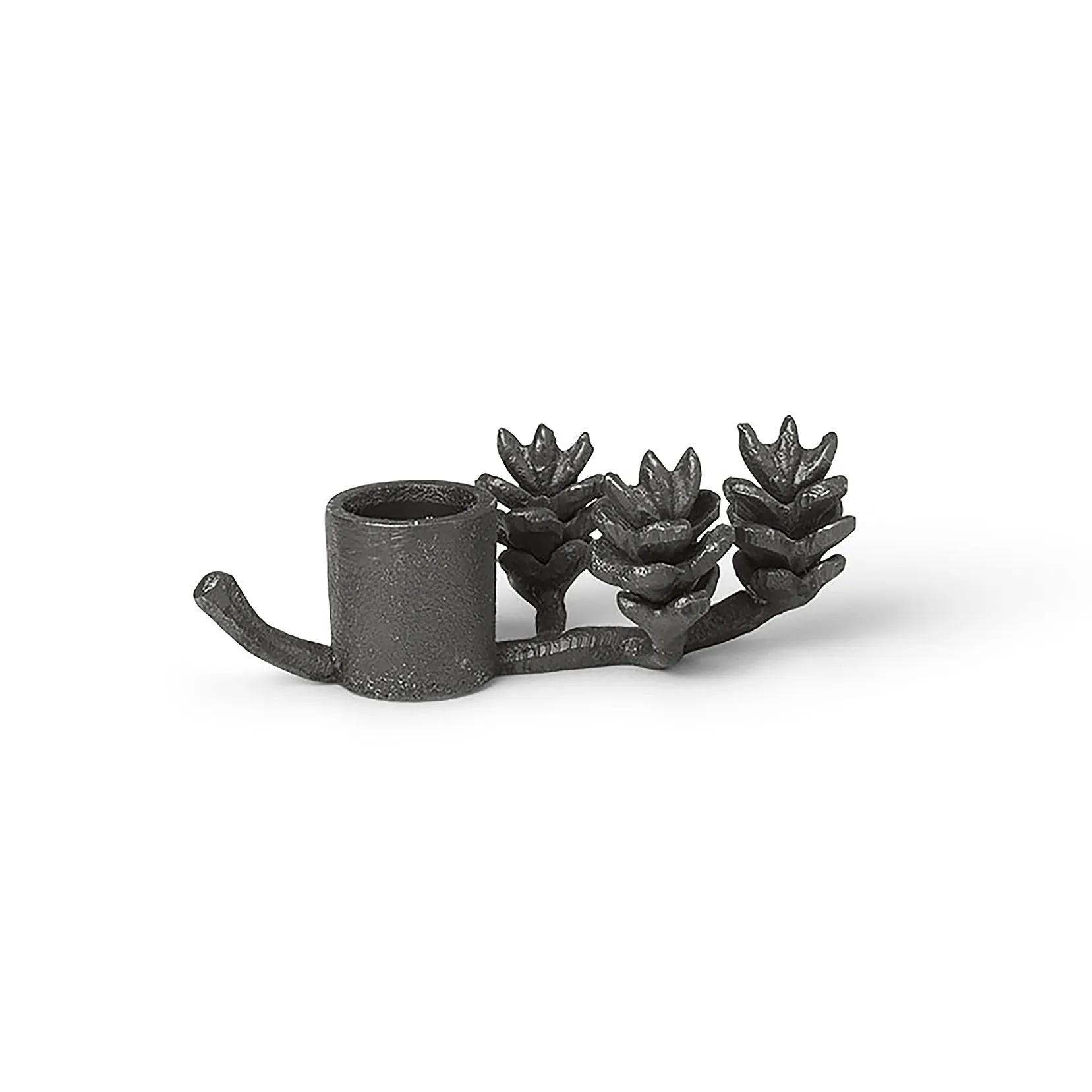 Portacandela Forest 6 cm, Ottone nero Ferm Living