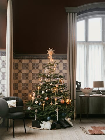 Portacandela Forest per albero di Natale, confezione da 4 - Ottone - ferm LIVING