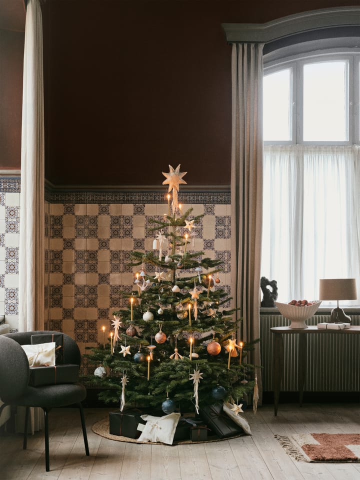 Portacandela Forest per albero di Natale, confezione da 4, Ottone Ferm Living