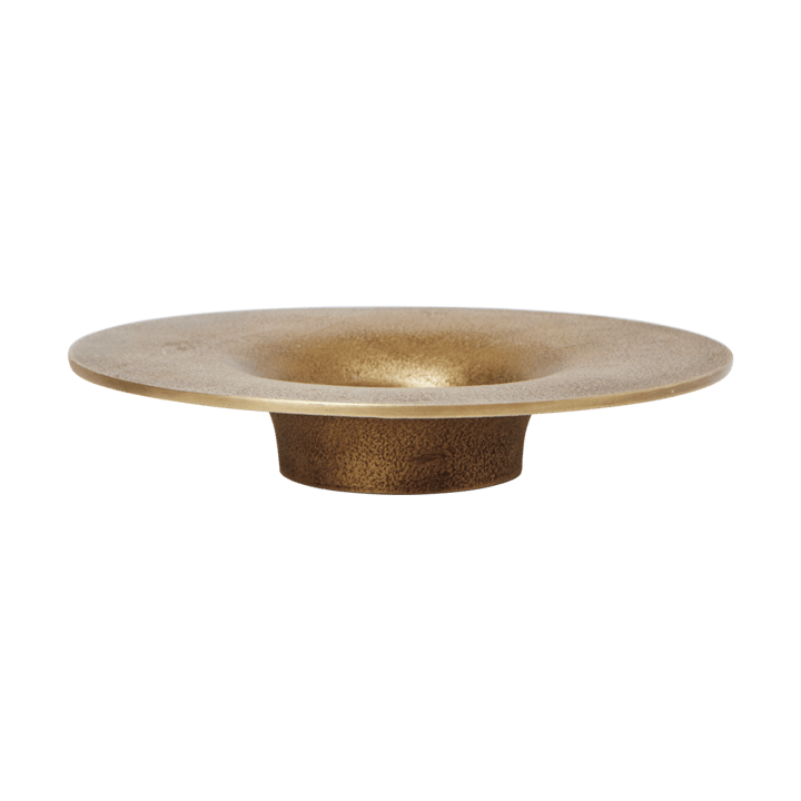 Portacandela Soothe block Ø16 cm - Finitura ottone - Ferm Living