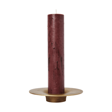 Portacandela Soothe block Ø16 cm - Finitura ottone - Ferm Living