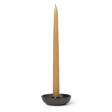 Portacandele Bowl Ø10 cm - Alluminio annerito - Ferm Living