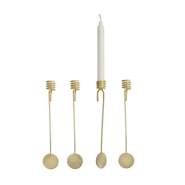 Portacandele per albero di Natale Ferm Living, Confezione da 4 Ferm Living