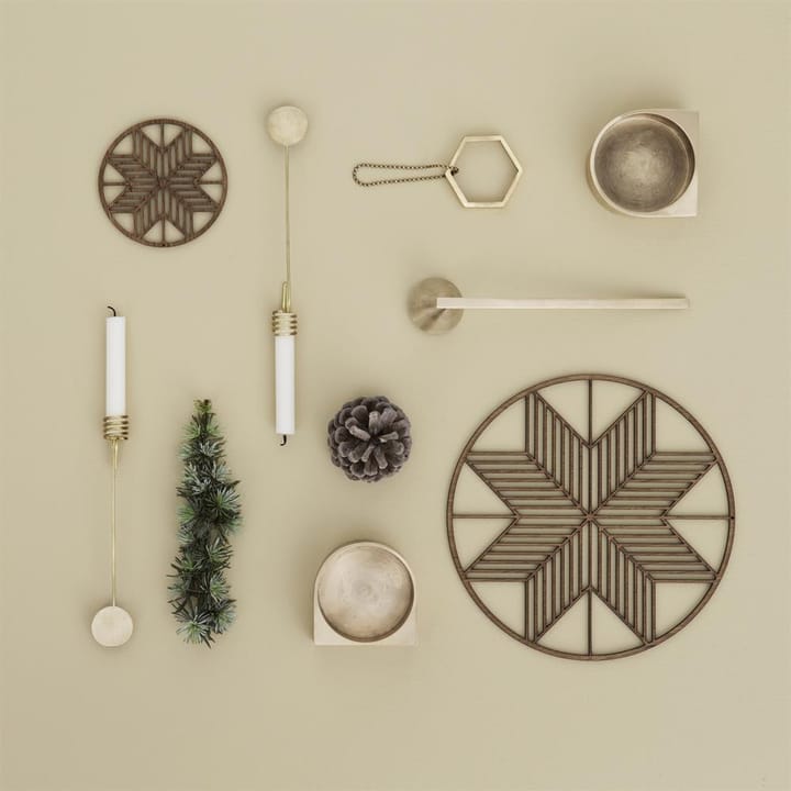 Portacandele per albero di Natale Ferm Living, Confezione da 4 Ferm Living