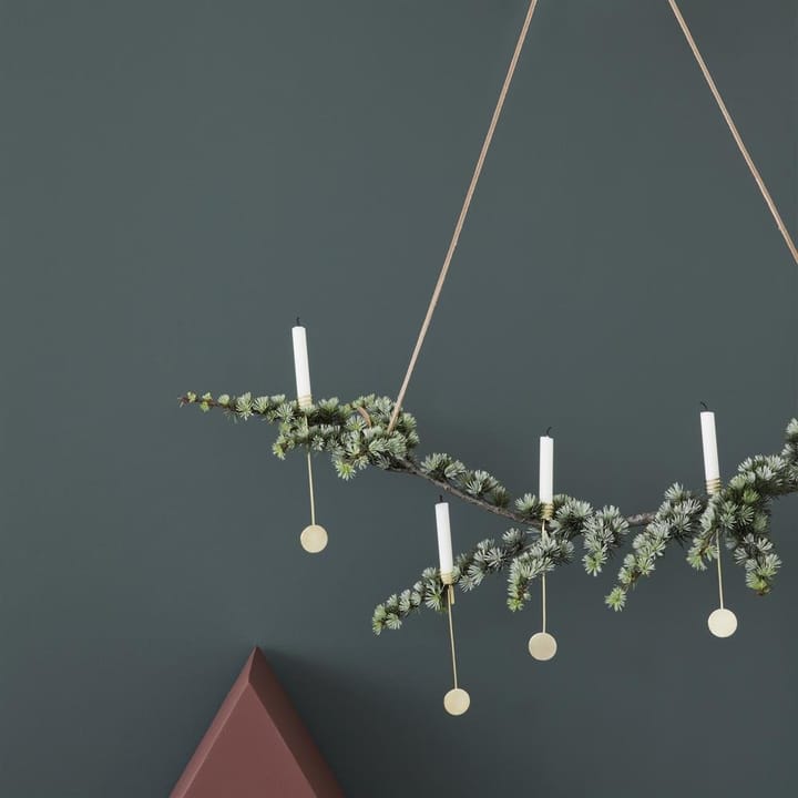 Portacandele per albero di Natale Ferm Living, Confezione da 4 Ferm Living