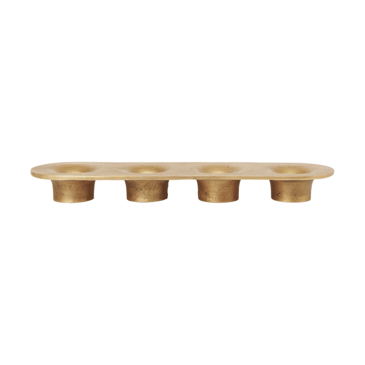 Portacandele Soothe 4 - 8x29 cm - Finitura ottone - Ferm Living