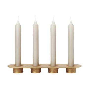 Portacandele Soothe 4 - 8x29 cm - Finitura ottone - Ferm Living