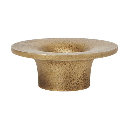 Portacandele Soothe Ø8 cm - Finitura ottone - Ferm Living