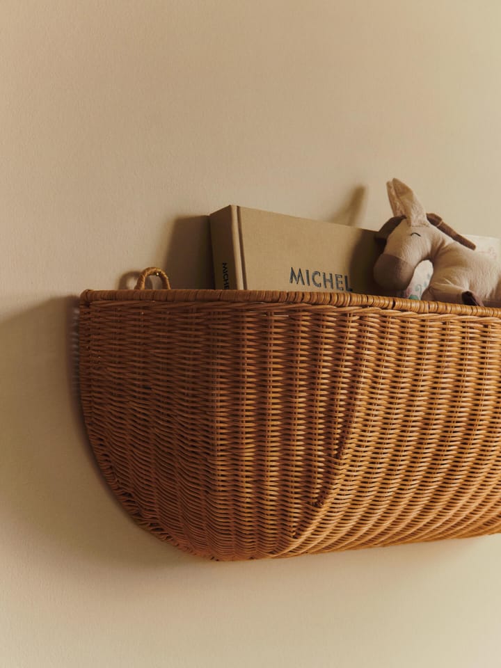 Portaoggetti pensile Braided wall pocket 25x75 cm, Natural Ferm Living