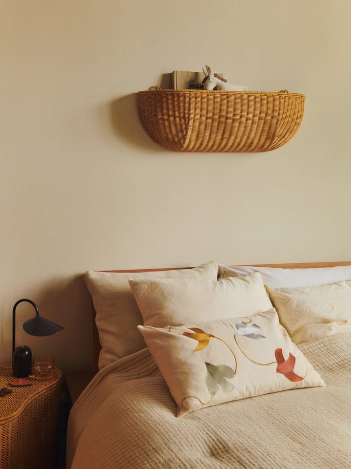 Portaoggetti pensile Braided wall pocket 25x75 cm, Natural Ferm Living