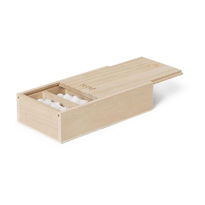Portaposate Serre, confezione da 4, Off-white Ferm Living