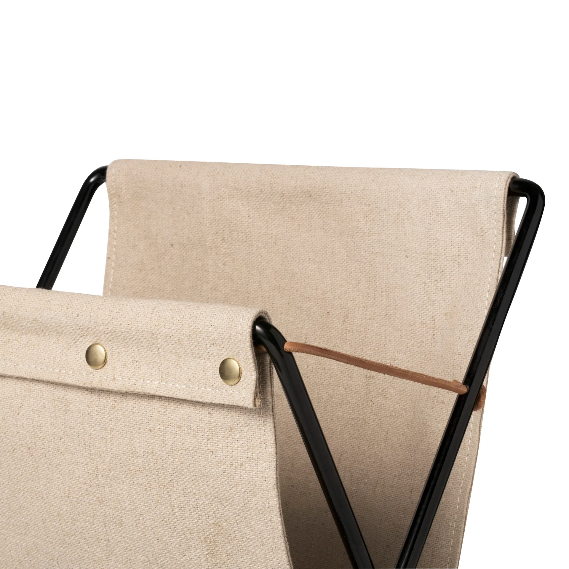 Portariviste Herman, nero Ferm Living