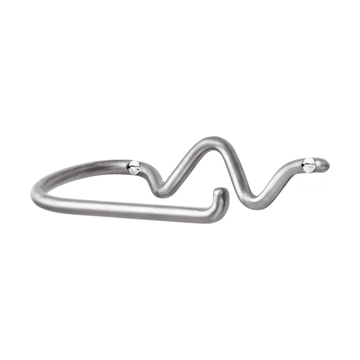 Portarotolo carta igienica Curvature  - Acciaio inox - Ferm Living