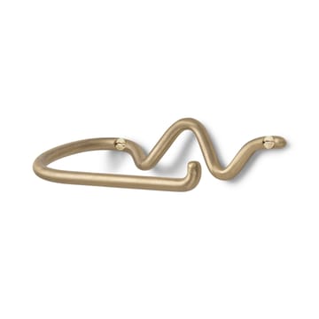Portarotolo carta igienica Curvature  - ottone - Ferm Living