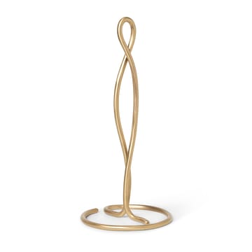Portarotolo da cucina Curvature - ottone - Ferm Living