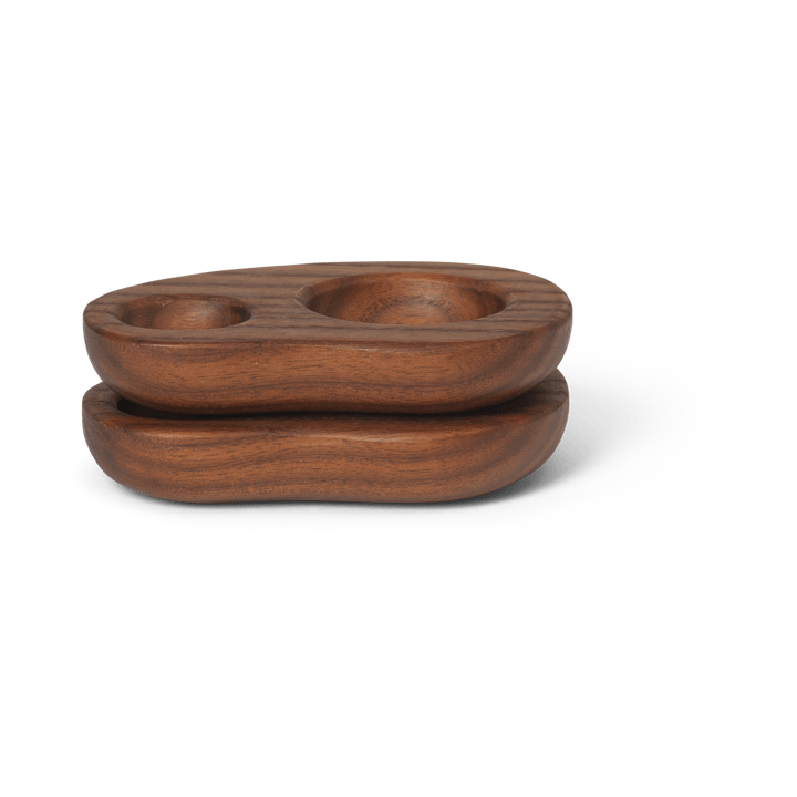Portauovo Cairn confezione da 2, Dark brown Ferm Living