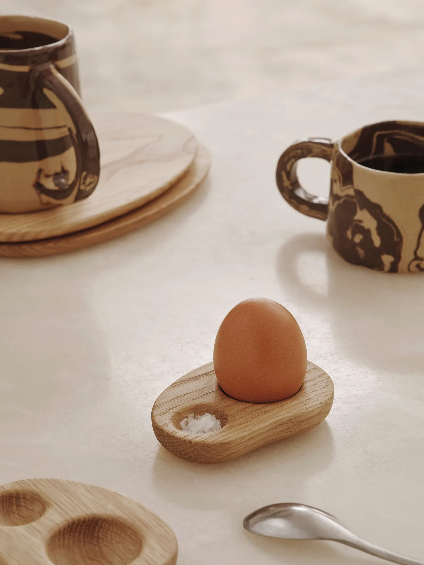 Portauovo Cairn confezione da 2, Oak Ferm Living