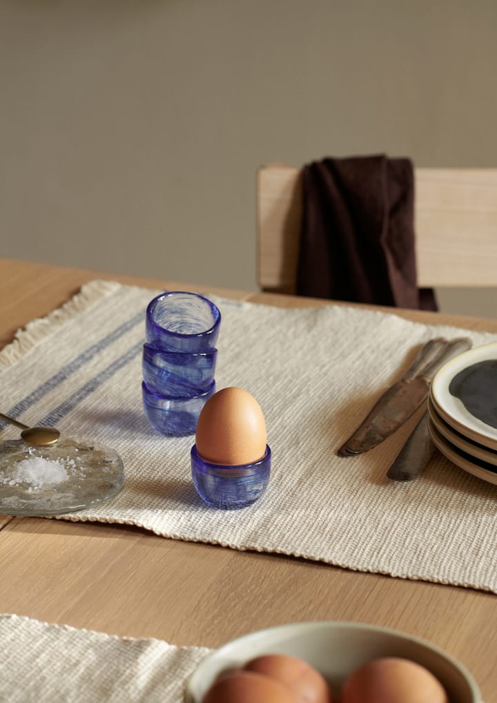 Portauovo Tinta in confezione da 4 pezzi, Ø4.8 cm, Blu Ferm Living