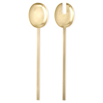 Posate per insalata Fein 2 pezzi - ottone - Ferm Living