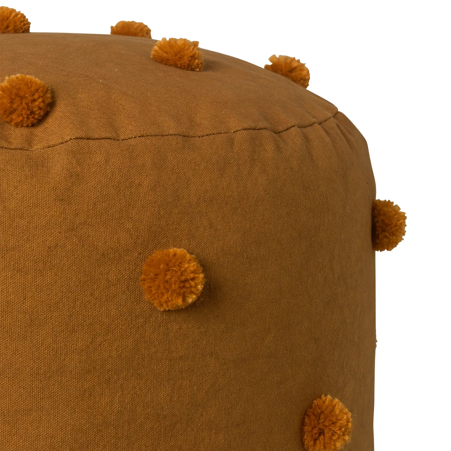 Pouf Dot Ø 39 cm, sugar kelp-mustard Ferm Living