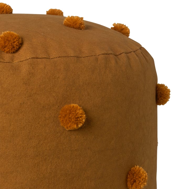 Pouf Dot Ø 39 cm - sugar kelp-mustard - ferm LIVING