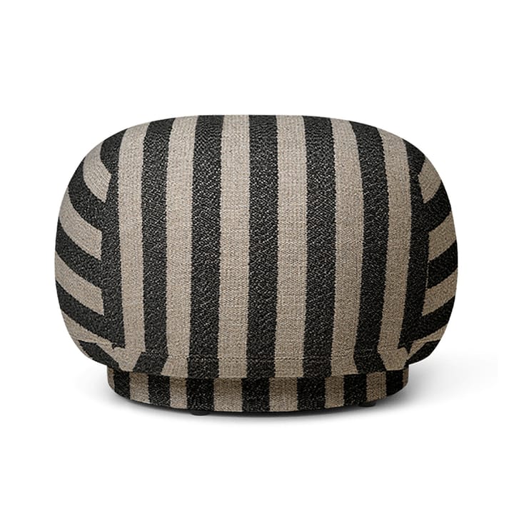 Pouf Rico pouf - Louisiana sand black - ferm LIVING