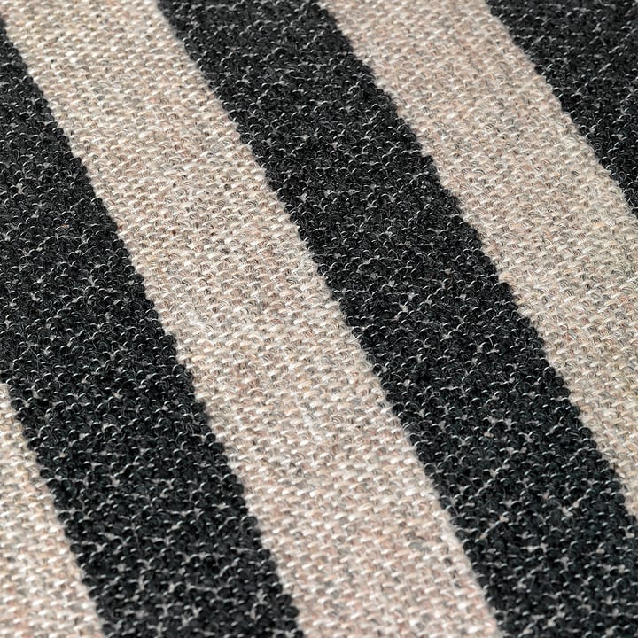 Pouf Rico pouf, Louisiana sand black Ferm Living