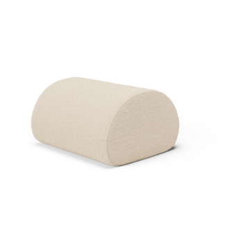 Pouf Rouli pure bouclé - Off-white - Ferm Living