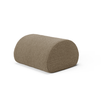 Pouf Rouli pure bouclé - Sand - Ferm Living