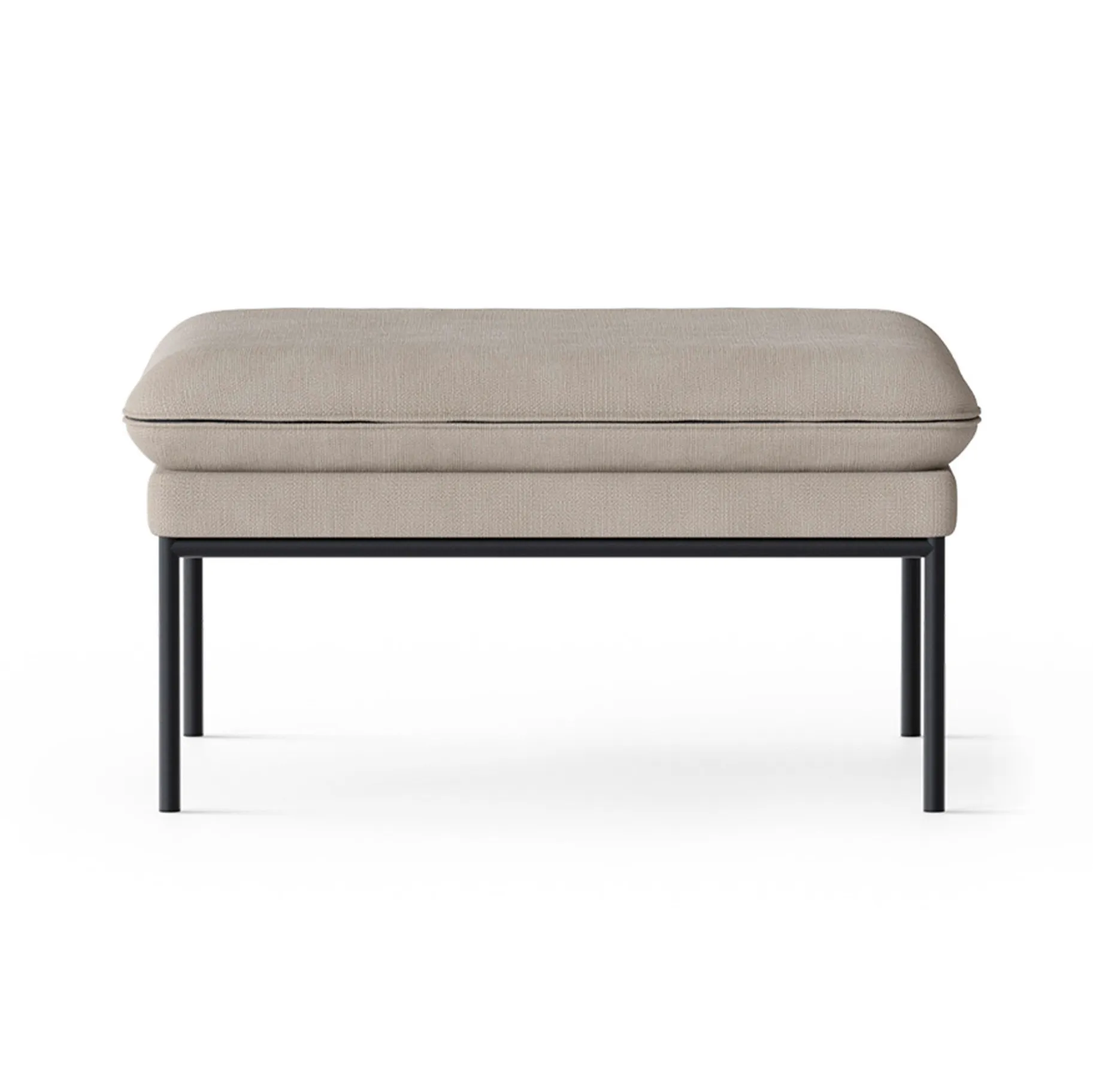 Pouf Turn pouf, Cotton linen natural Ferm Living