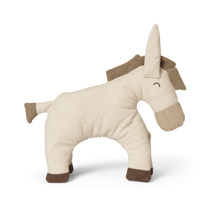 Pupazzo Donkey - Undyed-dark sand - Ferm Living