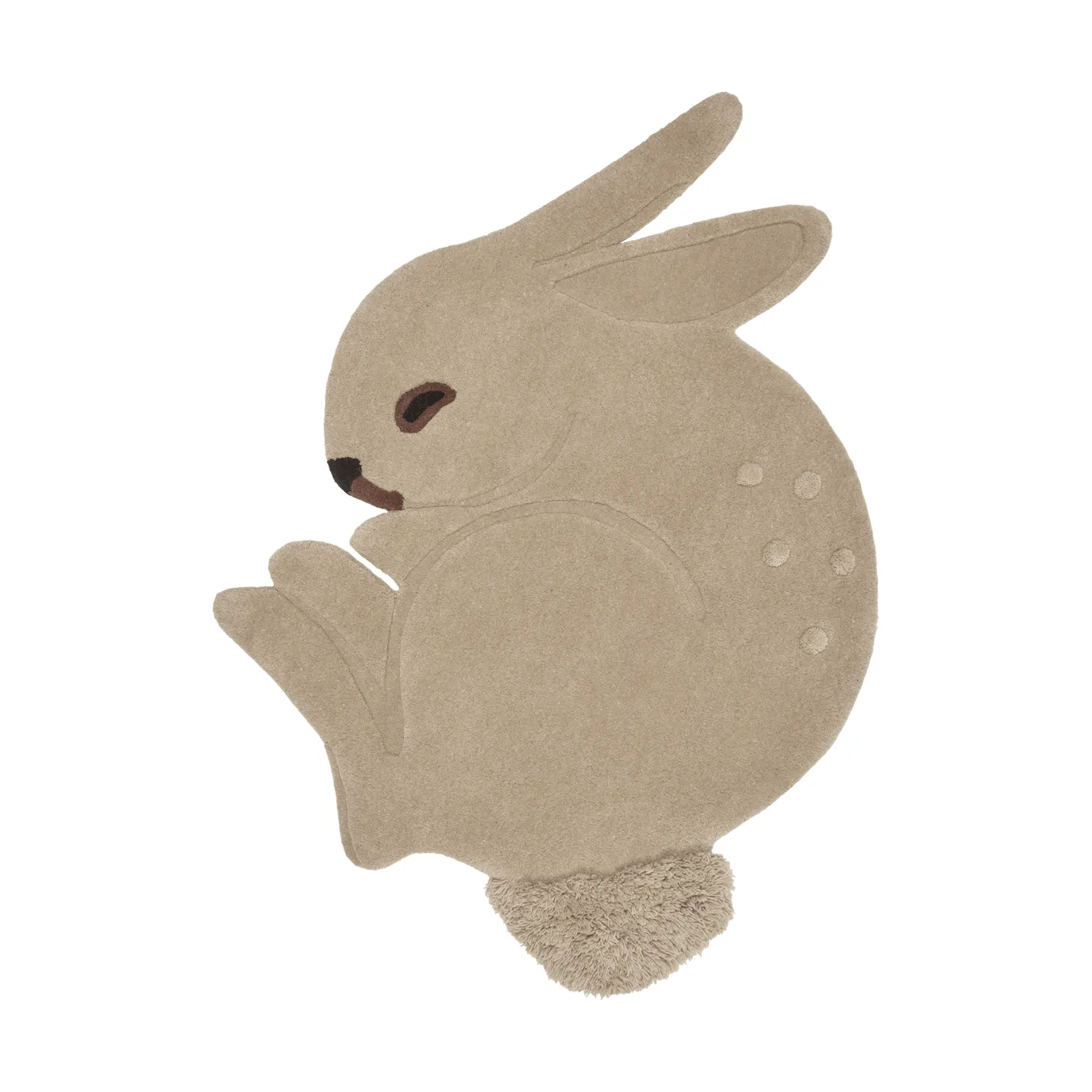 Rabbit tappeto tuftato, Cashmere, 88x120 cm Ferm Living