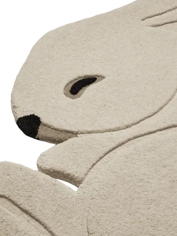 Rabbit tappeto tuftato - Off-white, 88x120 cm - Ferm Living