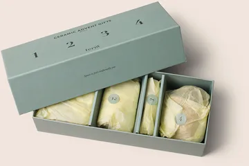 Regali dell'avvento in ceramica 4 pezzi - Multi - Ferm Living