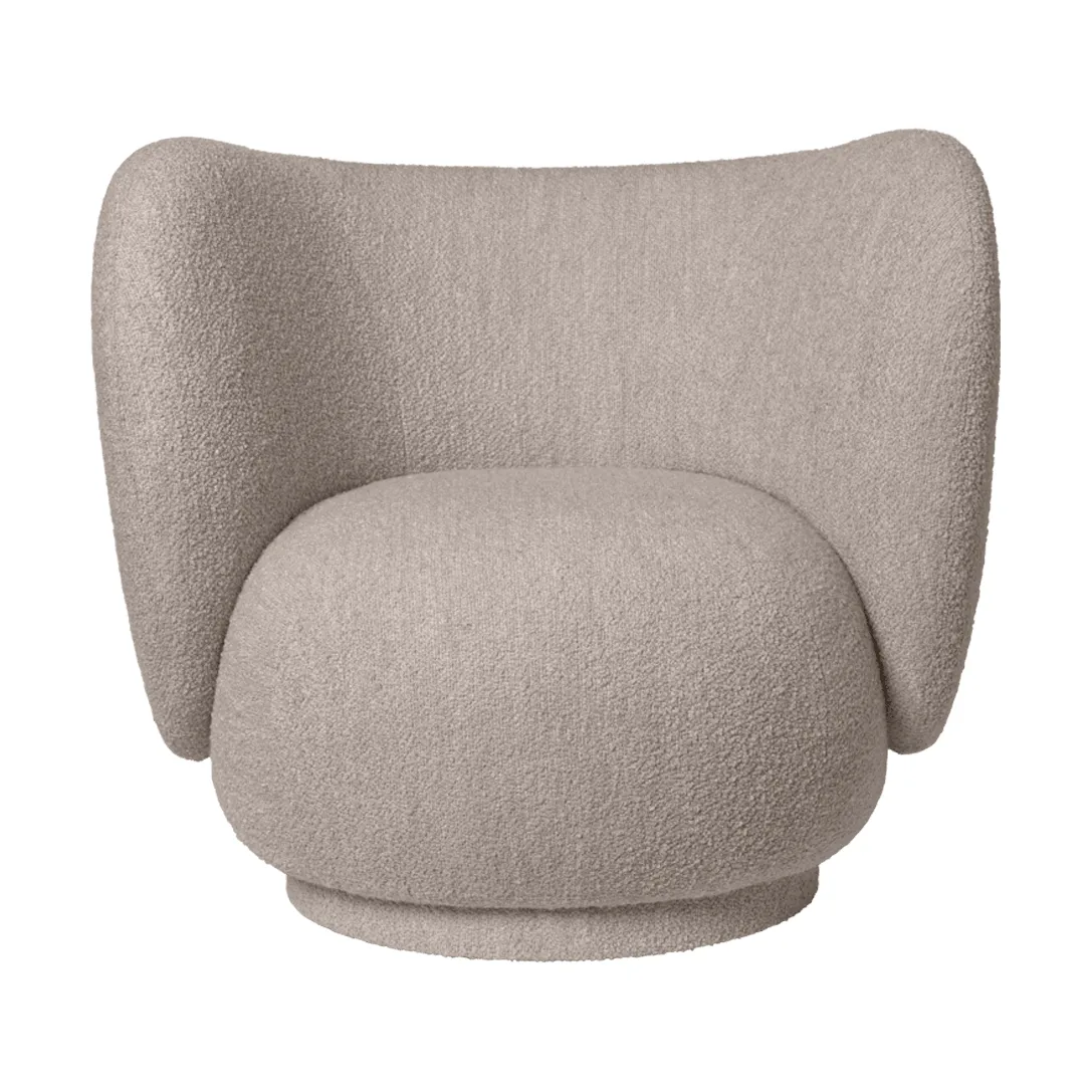 Rico kids lounge chair poltrona, Naturale Ferm Living