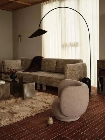 Rico kids lounge chair poltrona - Naturale - Ferm Living