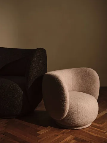 Rico kids lounge chair poltrona - Naturale - Ferm Living